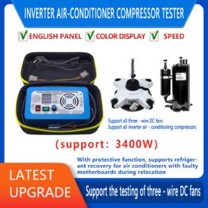 Compressor maintenance and testing tool